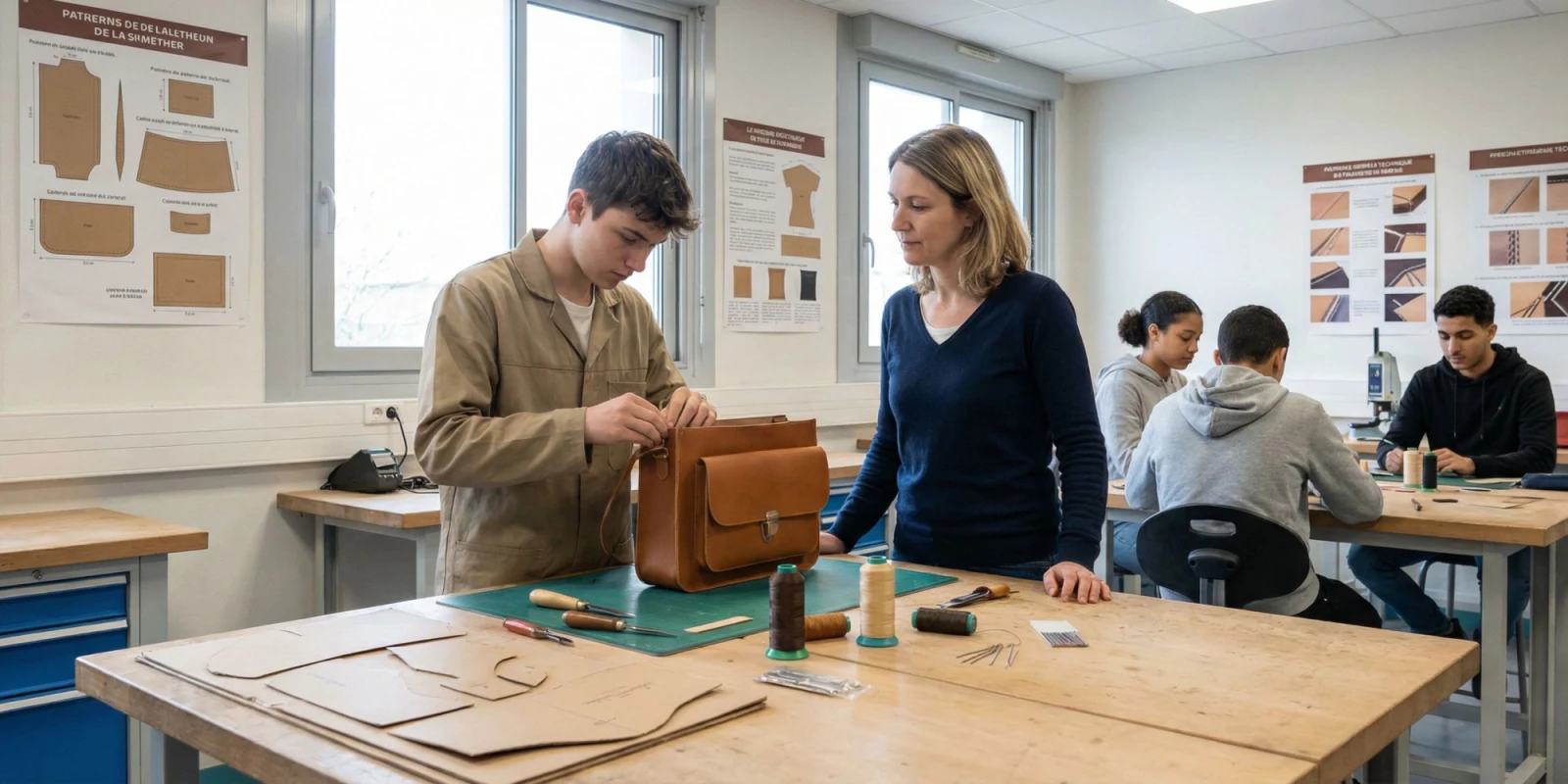 Compétences indispensables pour réussir en atelier Cuir Compétences indispensables pour réussir en atelier Cuir