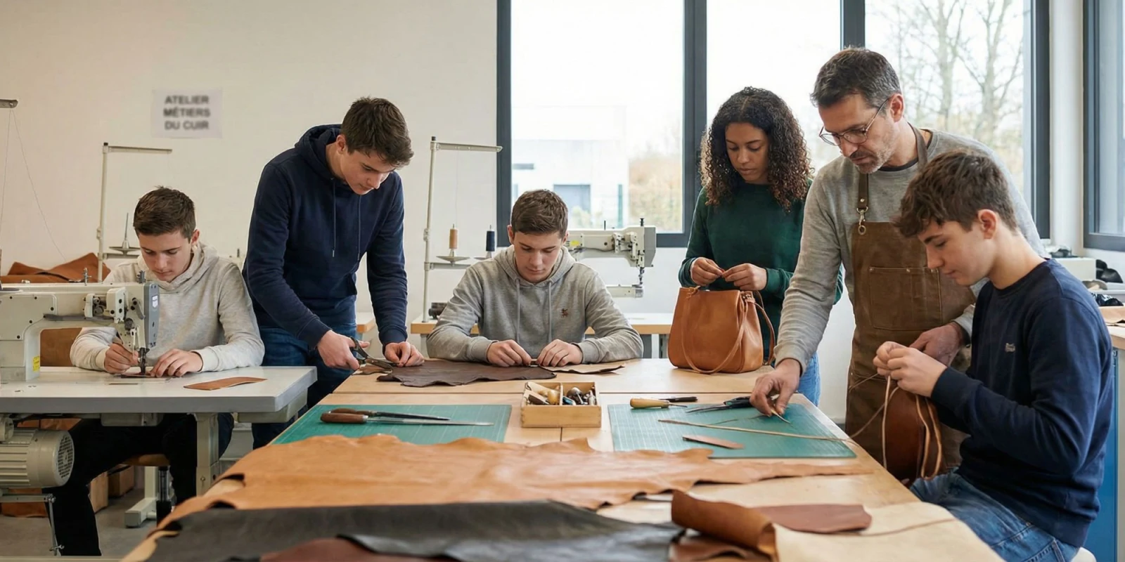 Journée Type en Bac Pro Métiers du Cuir : Immersion en Atelier et Emploi du Temps